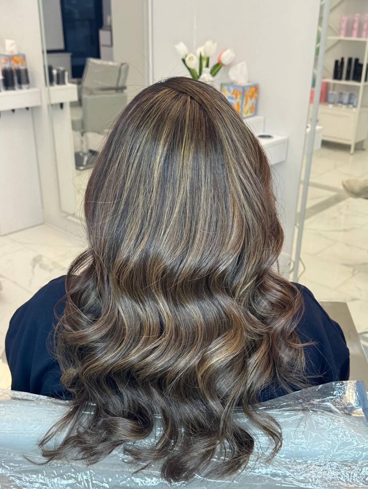Highlights at Top Elegance Beauty Salon